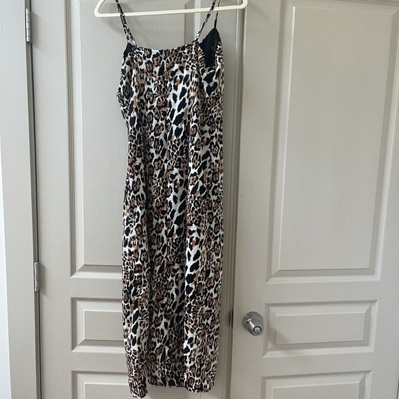 Honey Punch Leopard Animal Print Dress - Picture 3 of 3